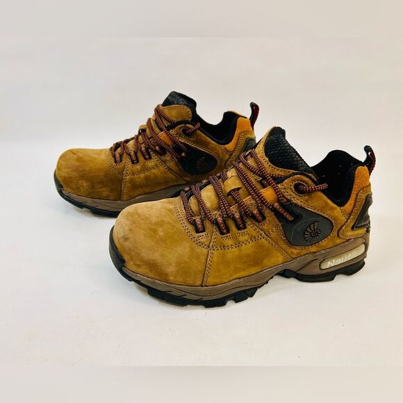 Nautilus Composite Safety Toe Brown Leather Work Boot size 8.5 - Picture 2 of 12
